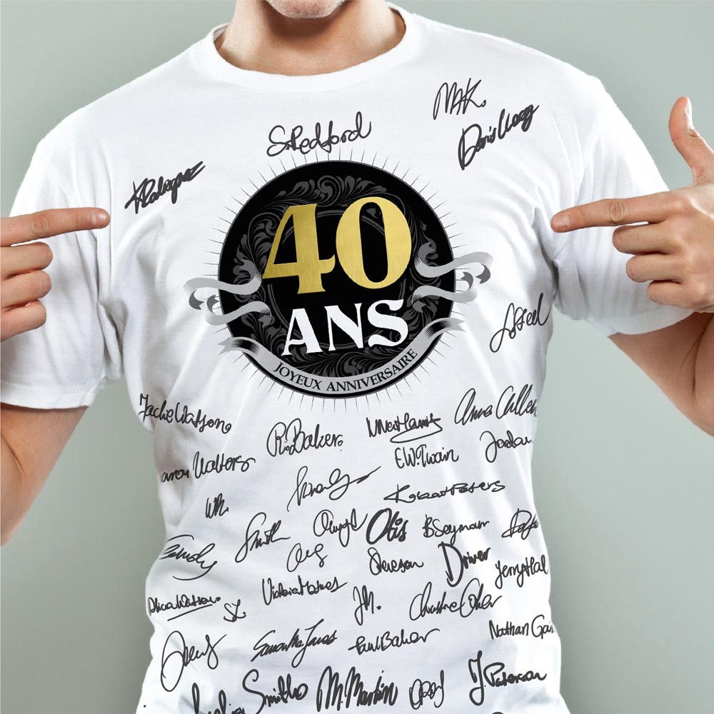 40 ans / anniversaire 40 ans / t-shirt humour' T-shirt Homme